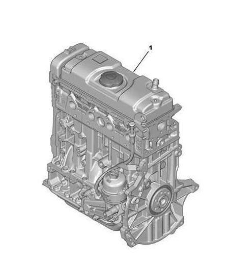 Références des pièces pour le moteur 1.4 i 75 (TU3A)